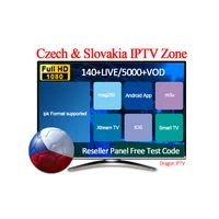 

Excellent Czech&Slovakia IPTV Channels IPTV Reseller Panel M3U Subscription TV Box 9000+LIVE/5000+VOD Free Test Code Dragon IPTV