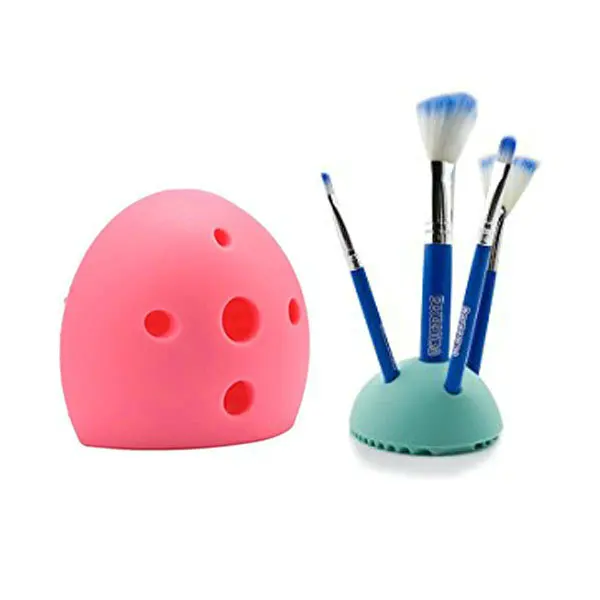 

Brush Egg portable silicone makeup brush cleaner and brush dryer, Any pantone color