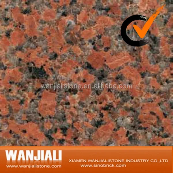 
China G562 Maple Red Granite Tiles 