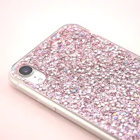 

Luxury Crystal Shining Glitter Soft TPU Mobile Phone Casing for iPhone 7/8, Shiny Bling Phone Case for iPhone X XS Max