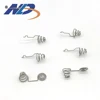 Custom spring loaded battery charging contacts spring power battery tiny battery coil spring