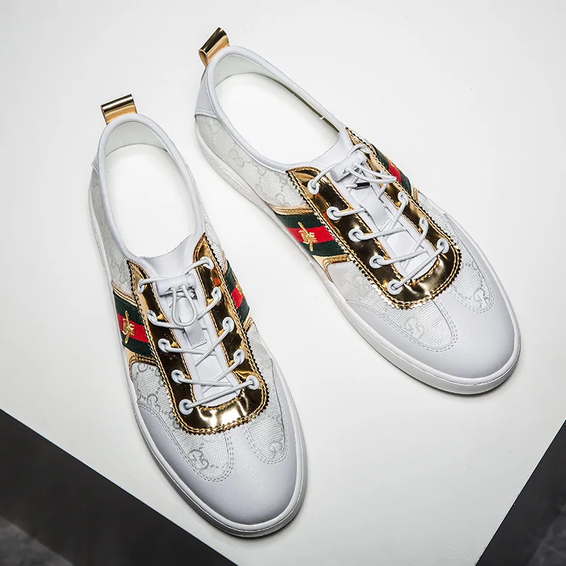 2019 New Arrived Little Bee Fashion Low sneakers Male casual shoes Comfortable Breathable Runner shoes  size 36-47