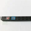 Digital Display retractable electric power strip with single switch electrical plugs & sockets