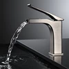European UK Luxury Style Decoration Deck Mount Chrome Plating durable Waterfall Bathroom Brass Basin Sink Faucet Taps