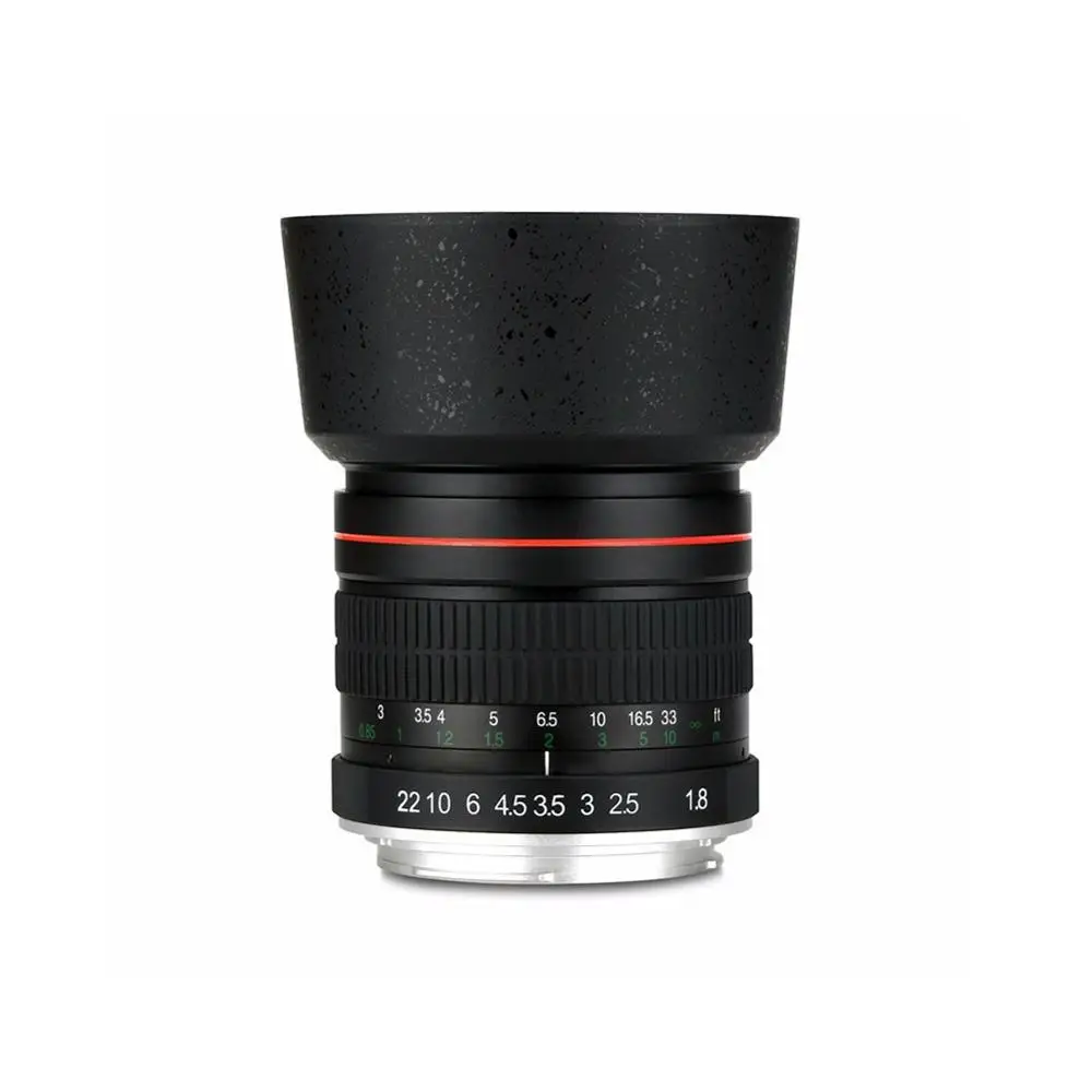 

Lightdow 85mm F/1.8 Manual Focus Full Frame Camera Lens for Canon EOS Rebel 80D 77D 700D 70D 60D 50D 5D 6D 7D 600D 550D 200D etc, Black