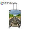 Customized Design abs pc trolley travel luggage/bag set 20"24"28"/luggage bag & cases