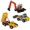 Model Vehicle Toys, Construction Site Play Set, Learning, Early Development, Educational Dump Truck, Excavator, Digger Gift for