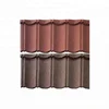 Stone Coated Steel Roofing Ridge Cap Terracotta Metal Roof Tile