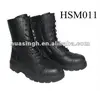 brand name stealth force steel toe military boots with non marking rubber sole