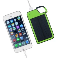 

2019 solar power bank Anti fall, waterproof, dust-free colorful best Solar power banks 5000mAh portable power supply for iphone