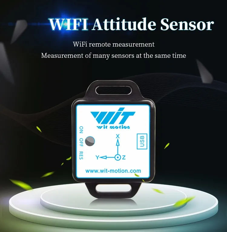 Cảm biến chuyển động cảm biến gia tốc góc của WitMotion WT901WiFi cho dự án Raspberry pi 