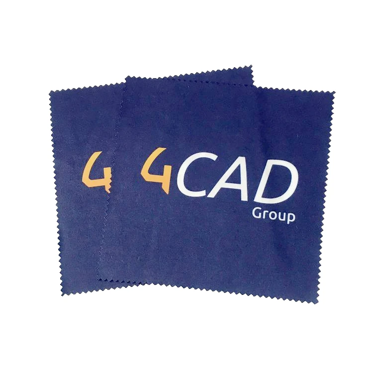
customer logo printing microfiber eyeglasses cleaning cloth 