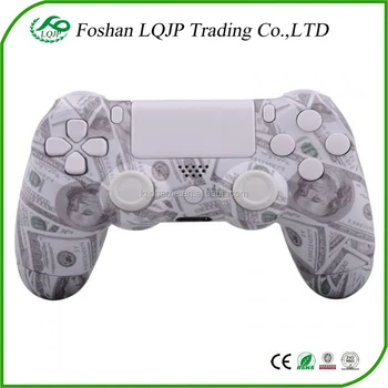 $100 Shell For Ps4 Controller Custom Replacement Hydro Dipped 100 Dollar Shell Mod Kit + Buttons - Buy $100 Shell For Ps4 Controller,For Ps4 Hydro