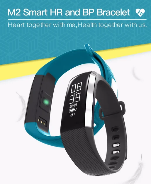 

M2 usb rope smart bracelet with Blood Oxygen, Fatigue, Blood Pressure, Heart Rate monitors. Health monitor smart watch, N/a