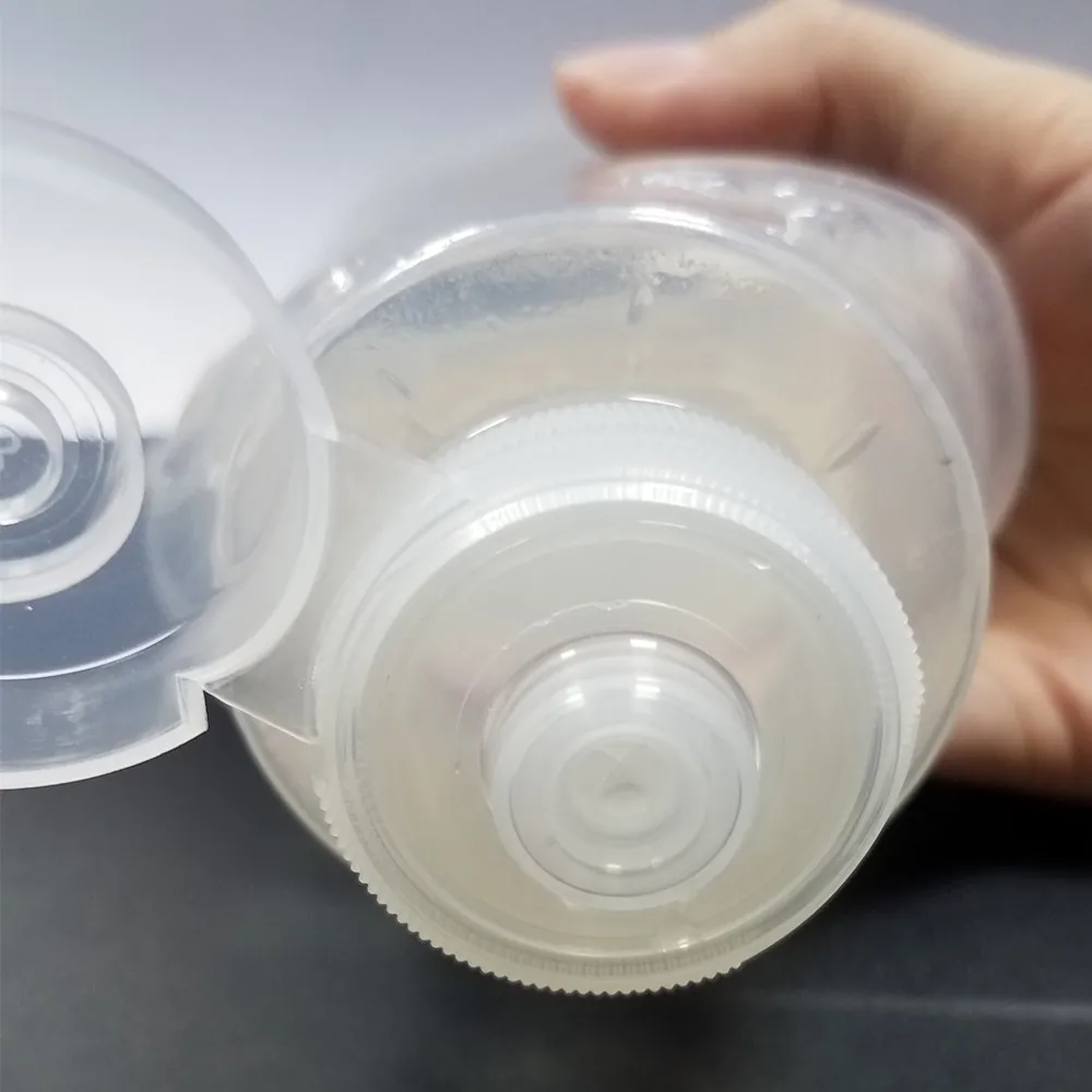 Clear Color Food Safe Pp Caps With Valve And Ps Foil For Pet/pe Bottles ...