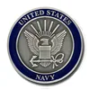 Custom metal US navy Sailor's Creed Challenge Coin