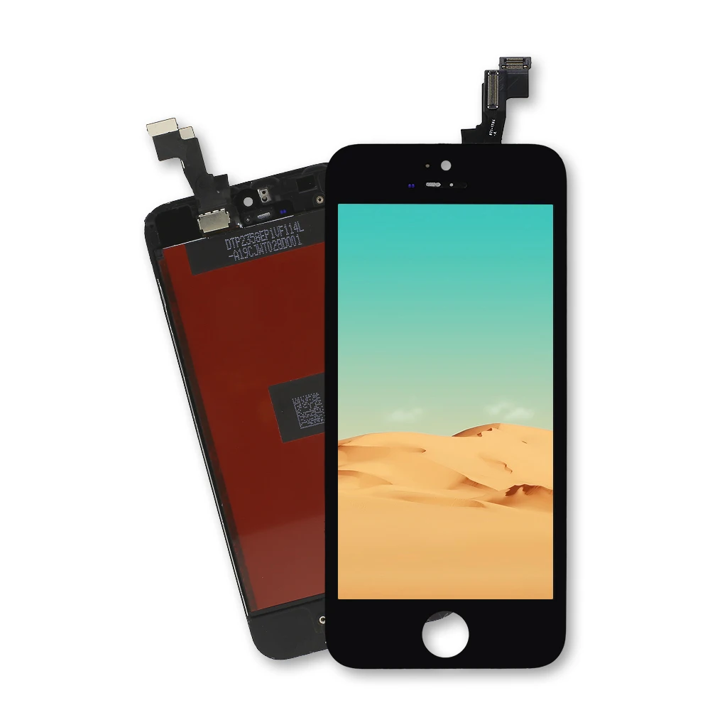 

lcd with touch screen for iphone 5 5s 5c lcd original, Black/white/other