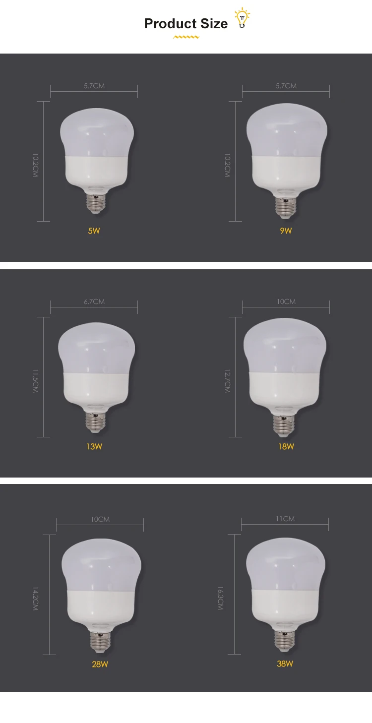 18W high power led bulb with wholesale price E27/B22