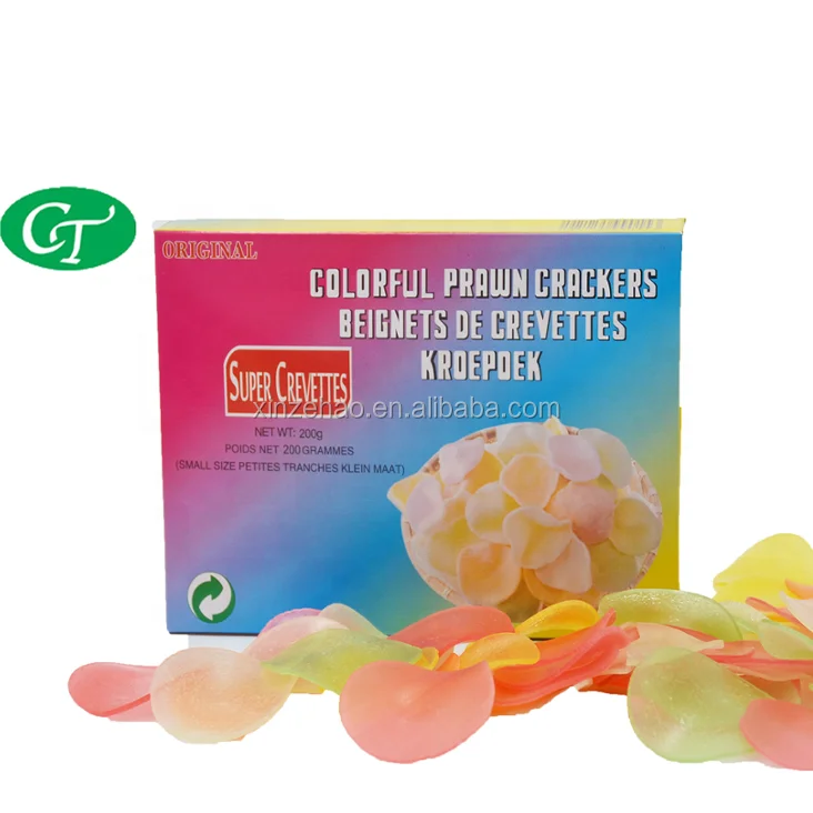 
Prawn Crackers 200g Colorful Uncooked Dried Prawn Crackers 