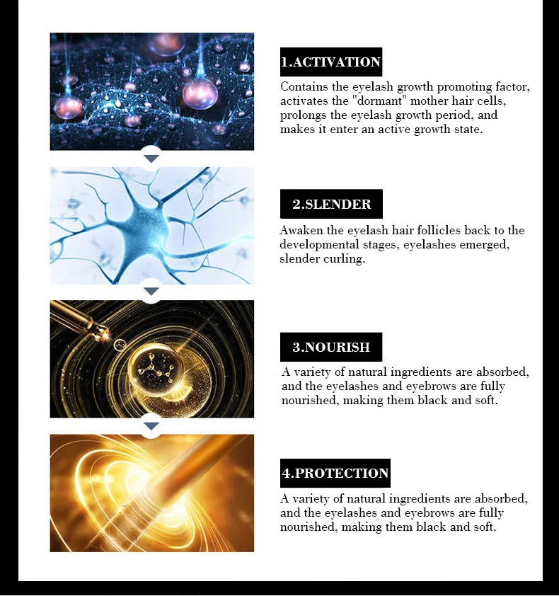 Covercoco 7 أيام العين لاش النمو المصل 100% العضوية الطبيعية رمش تمديد محسن المصل