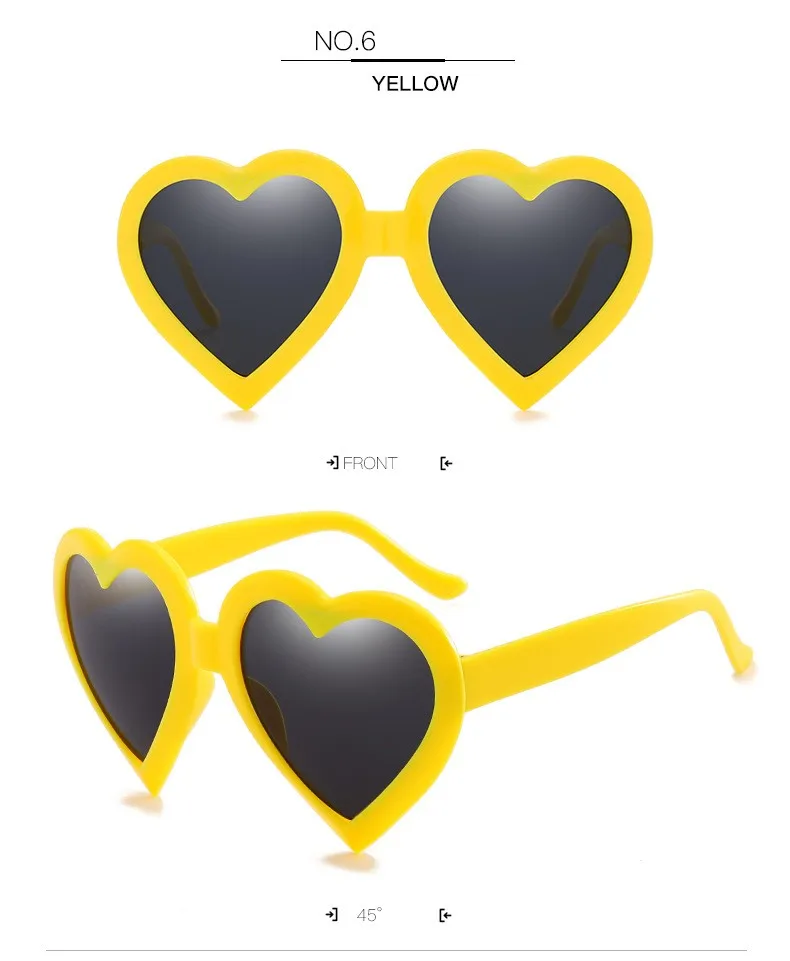 Sinle Dollar General Sunglasses Pc Women Glasses Customize Logo Heart