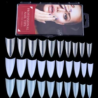 

XUILN New Design Hotselling 100pcs/box Nail Pointed Tips For Design