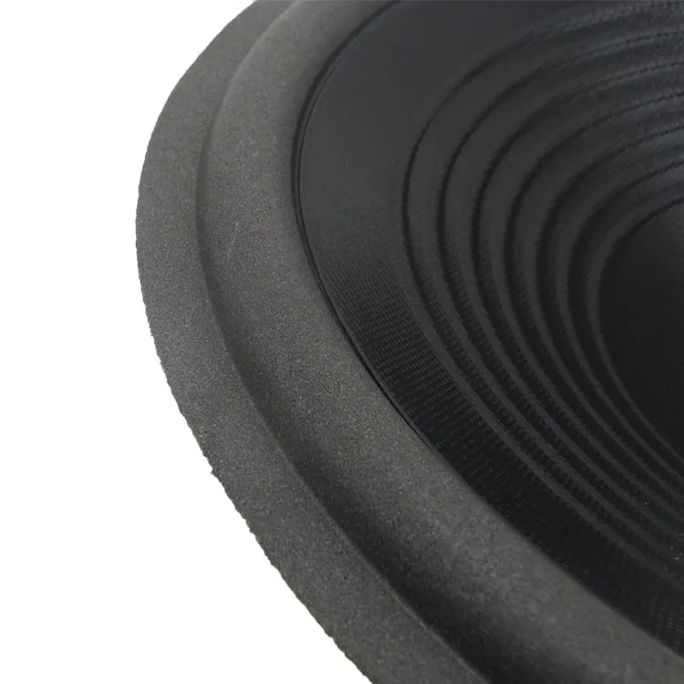 Car Speaker Parts 12 Inch Foam Edge Pressed Paper Cone With Painting