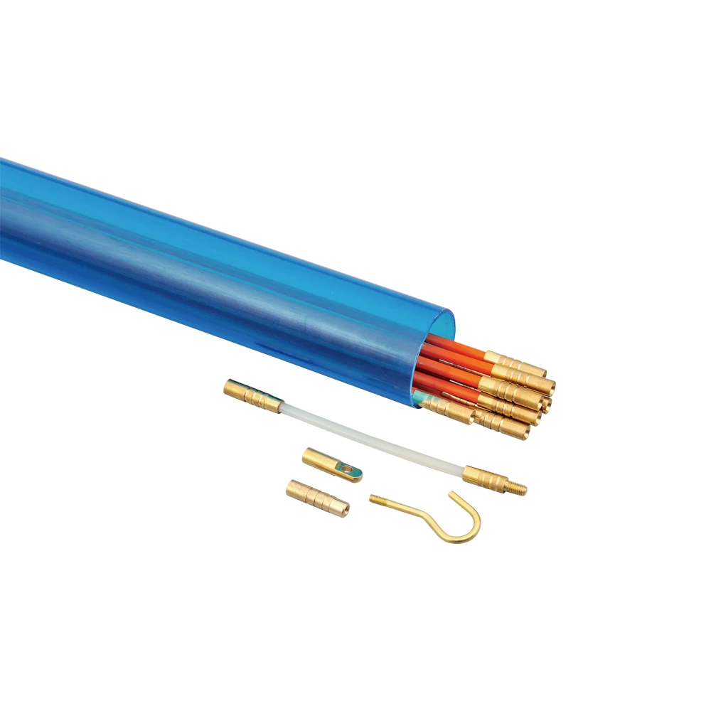 
11 foot fiberglass cable rod set 