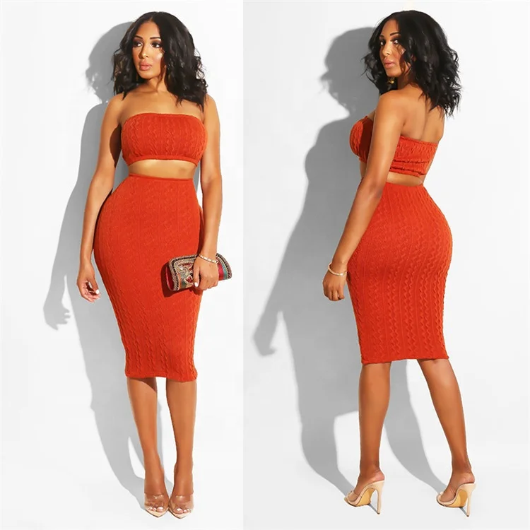 

2019 new model fashion women matching clothing sets lady casual two pieces vest dress set, Black;white;brick red
