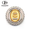 Custom engraved silver/gold coin 24k casting antique