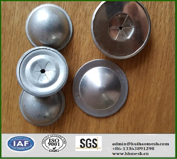 30mm/38mm Dome Cap Washers With Galvanized Steel /alumiinum Material