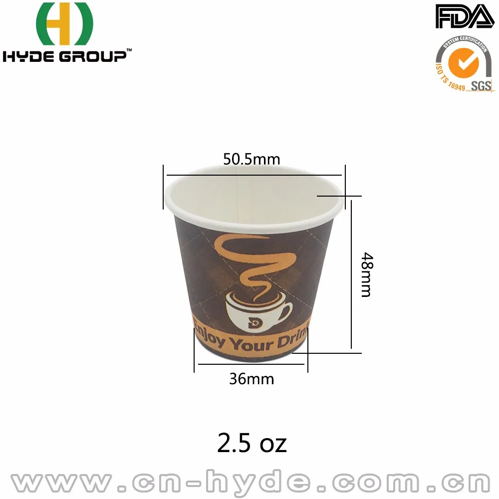 Disposable Cup 2.5oz Hot Coffee Paper Cup Buy Paper Cup,2.5oz Paper