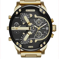 

2019 luxury japan movt quartz watch stainless steel back mens watch best quality gold watch OEM/ODM