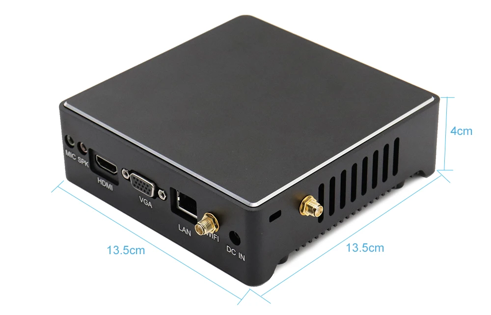 Fanless Mini Computer Nuc I3 I5 I7 J1900 Quad Core 8gb Ddr3 Desktop