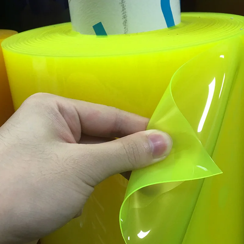 0.8MM Thickness  clear Polyurethane TPU Sheet Mylar Polyester Film