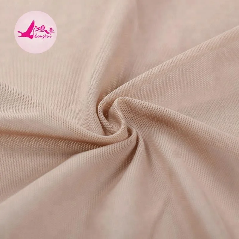 
China manufacturer tricot mesh eyelet fabric warp knit fabric/nlylon swimwear stretch tent fabric 