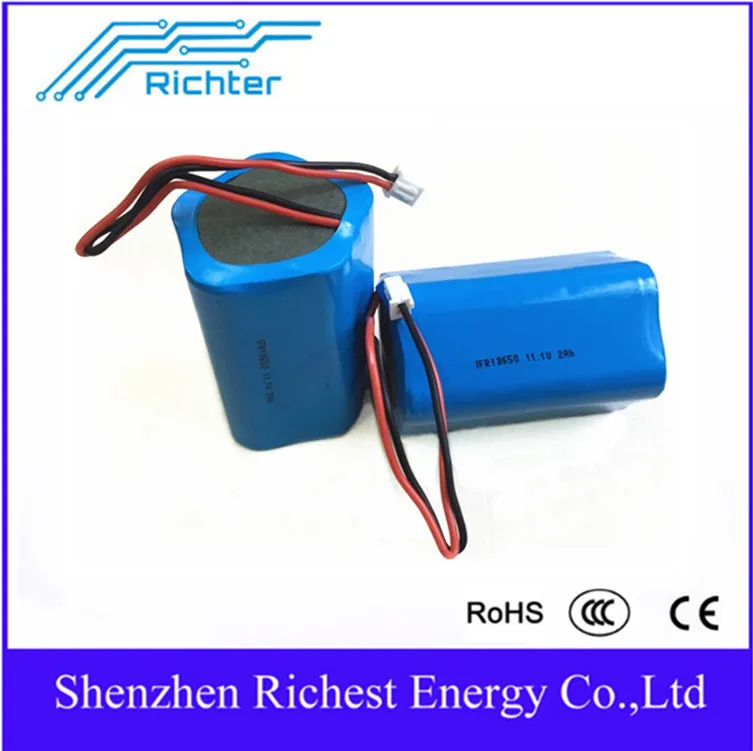 INR18650-2000 MAH 11.1V ENVIRONMENTAL MADE IN CHINA BATTERY PACK