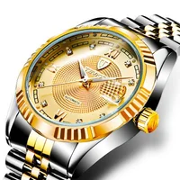 

TEVISE 629 003 Men High Quality Automatic Mechanical Luxury Brand Business Stainless Steel Band Watches Men Wrist Digital Clock