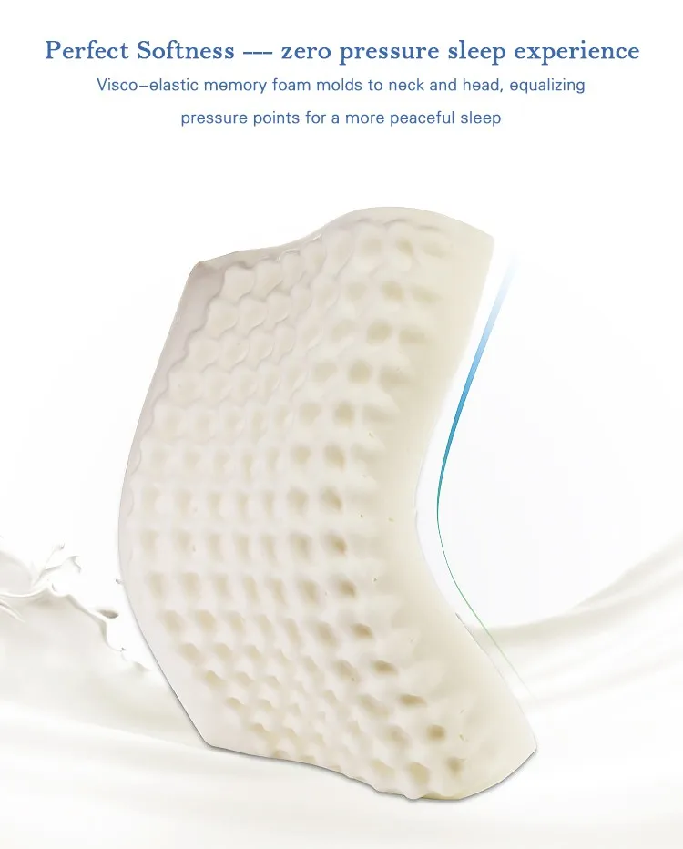 Memory Foam Factory Oem Comfort Ergonomic Message Cervical Support Bed