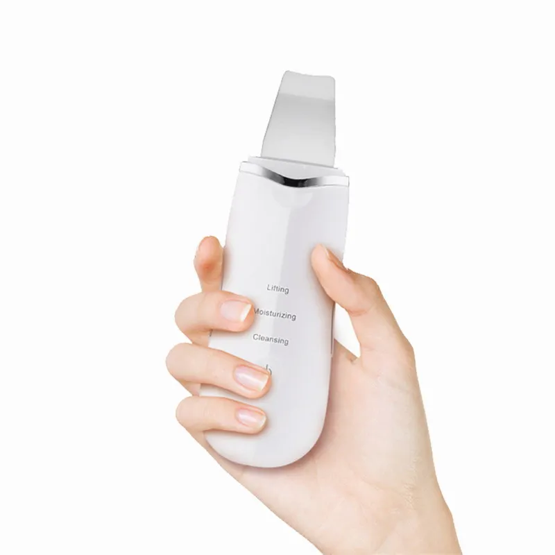 
2020 Ultrasonic Facial Skin Scrubber Beauty Care Massager Facial Beauty Instrument 