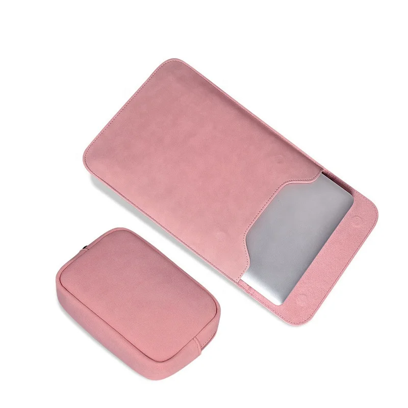 

OEM Waterproof Magnet Adsorption Laptop Sleeve Portable Bag Fashionable Bag, Pink,grey