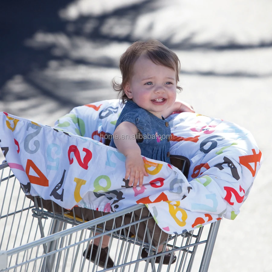 

OEM 2-in-1 Baby Shopping Cart Cover High Chair Cover, Customized