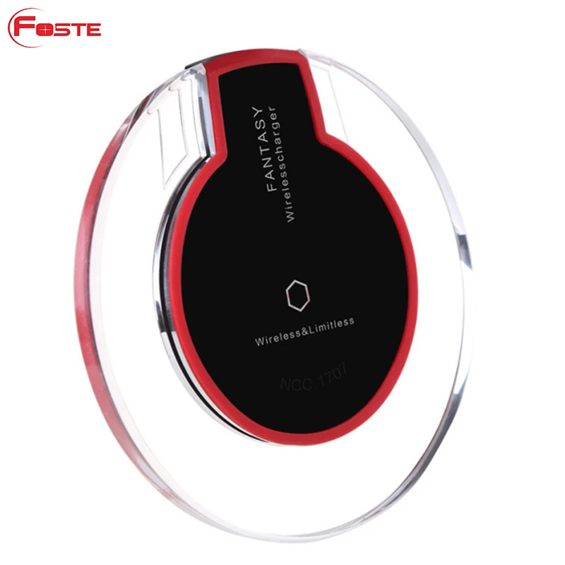 Free Sample Portable Smartphone Wireless Mobile Phone Charger For Samsung For Iphone Qi Wireless Charger