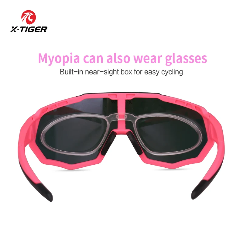 
X-TIGER Women Polarized Cycling Glasses Cycling Sunglasses MTB Bicycle Cycling Goggle 