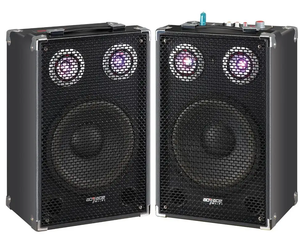 Sa180 Big Sound Box Subwoofer Audio 2.0 Professional Active Stage