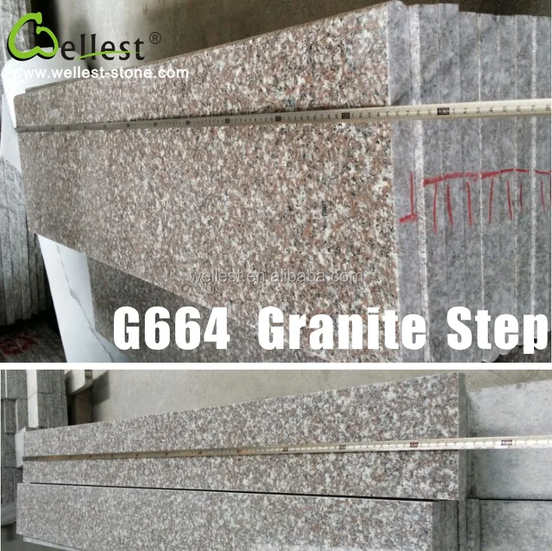 
Cheap Granite Stone Stair G682 Granite Steps And Risers 