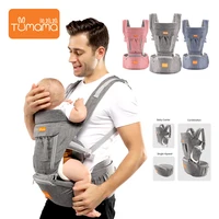 

New design 3 in1newborn hand hip organic cotton seat ergonomic backpack wrap 360 baby carrier