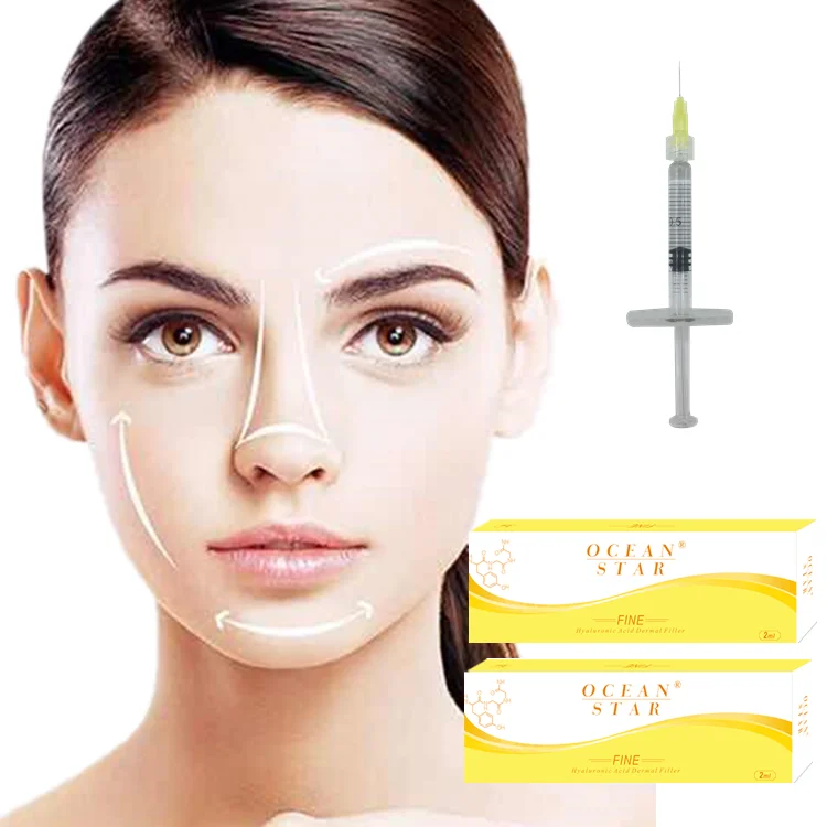 

fine fillers hyaluronic acid for the face injection