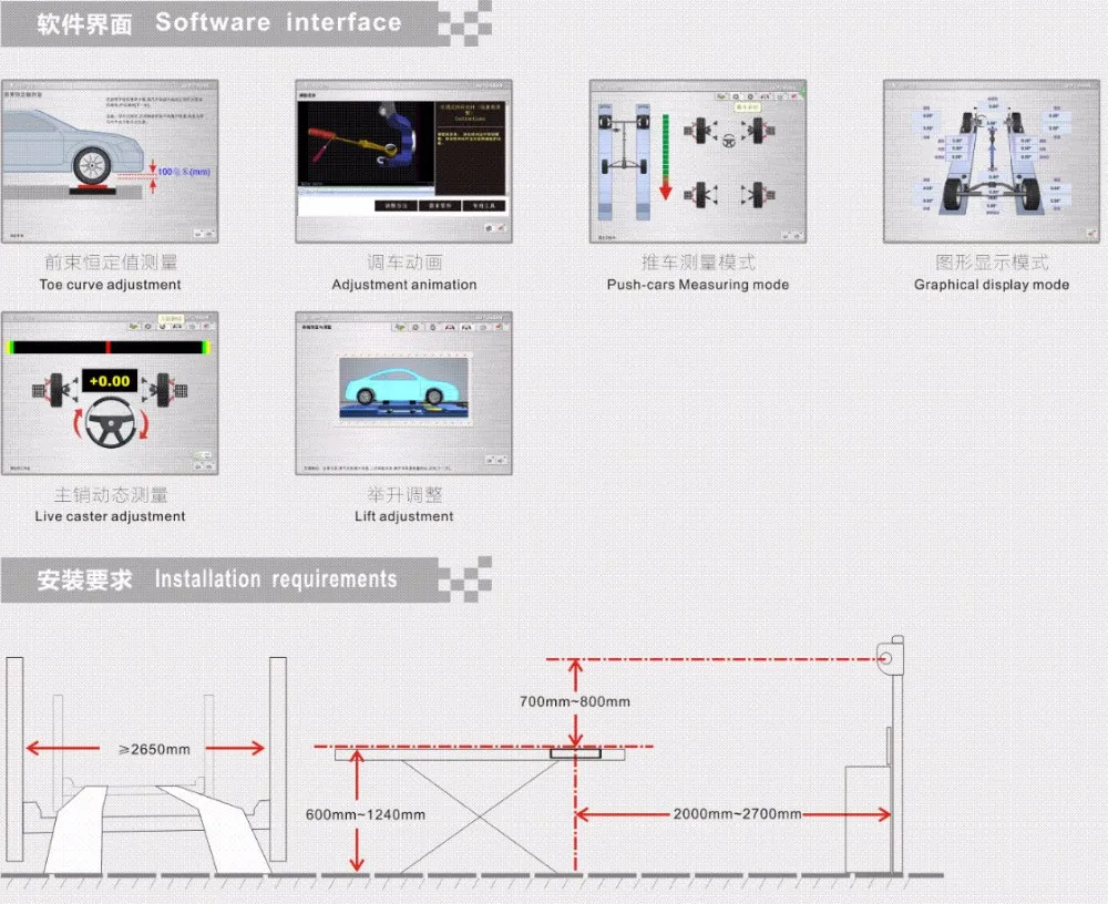 Cy900 3d Wheel Balancing And Wheel Alignment Machine Buy Wheel