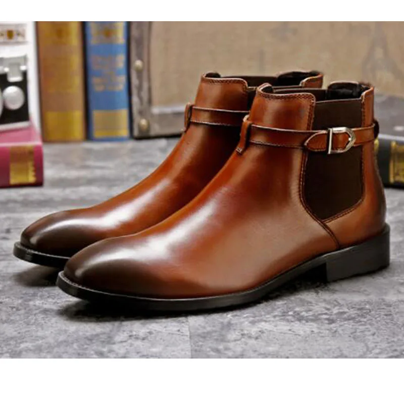 Men's Designer Boots - Luxury Leather Fashion Boots